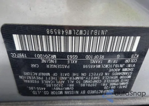 2020 Nissan Rogue Sport S Awd Xtronic Cvt from USA, damaged, VIN JN1BJ1CW2LW648598